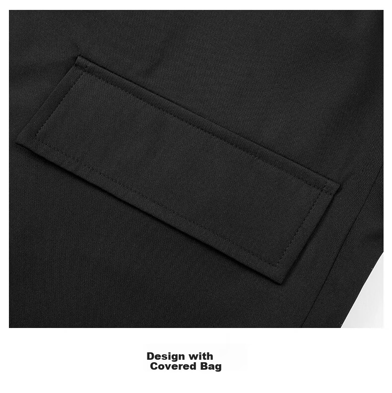 ROMON Men's Casual Formal Suit Jacket, Young and Middle-aged, New Wedding Groom, Office Business Blazer, Spring Autumn Coat, Black XL 16