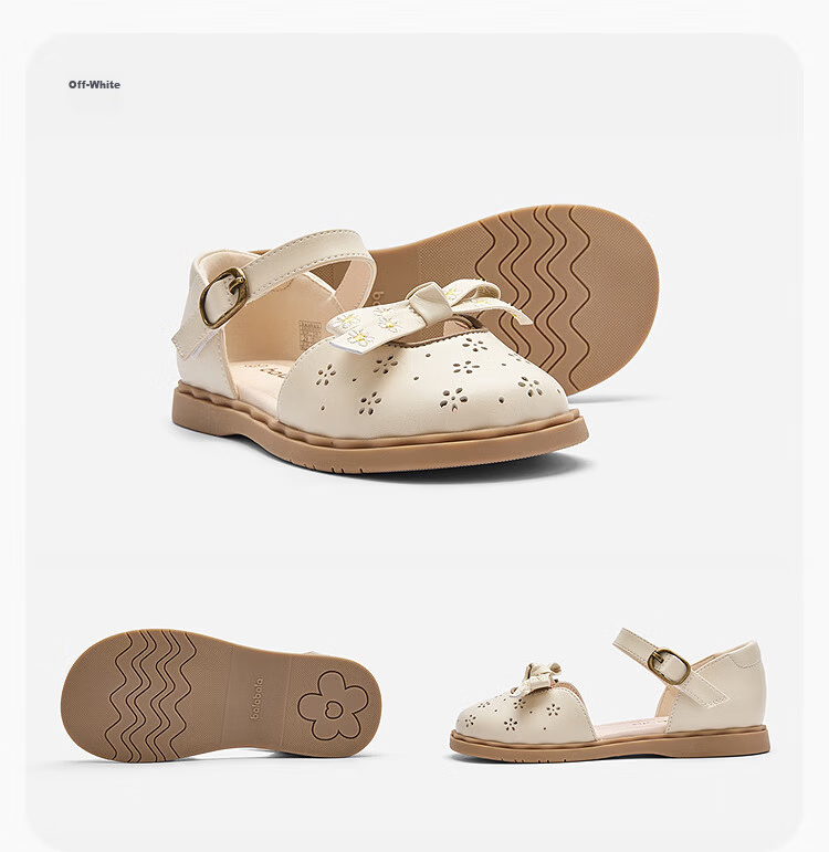 BALABALA Kids Princess Shoes Girls Sandals 2025 Summer Small Leather Shoes Panda Cute 208225141032 15