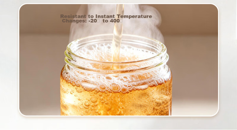 JD Original Oil Bottle, High Borosilicate Glass Condiment Jar Oil Bottle Kitchen Household Use 304 Stainless Steel 500ml 11
