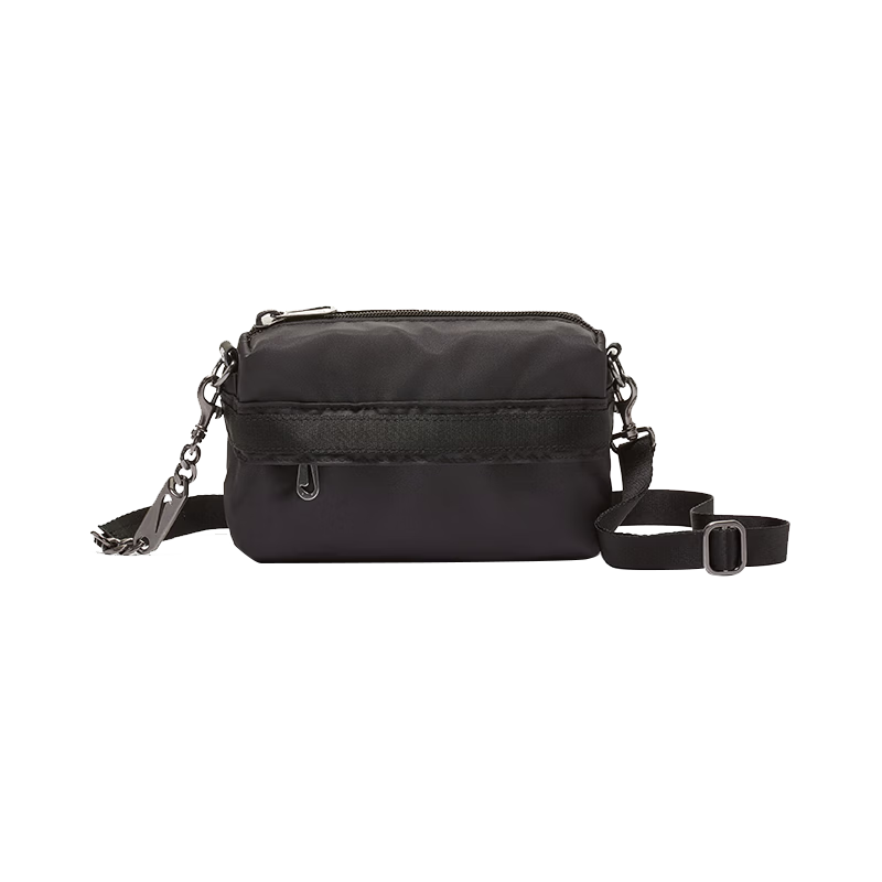 NIKE Unisex Crossbody Bag Shoulder Bag Handbag Travel Casual Bag CW9304-010 Black