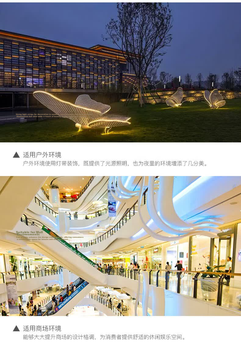 NVC LED Silicone Soft Light Strip 24V Low Voltage Waterproof Embedded 5m Pack - 12x12mm Front Emitting Warm White 4000K 13