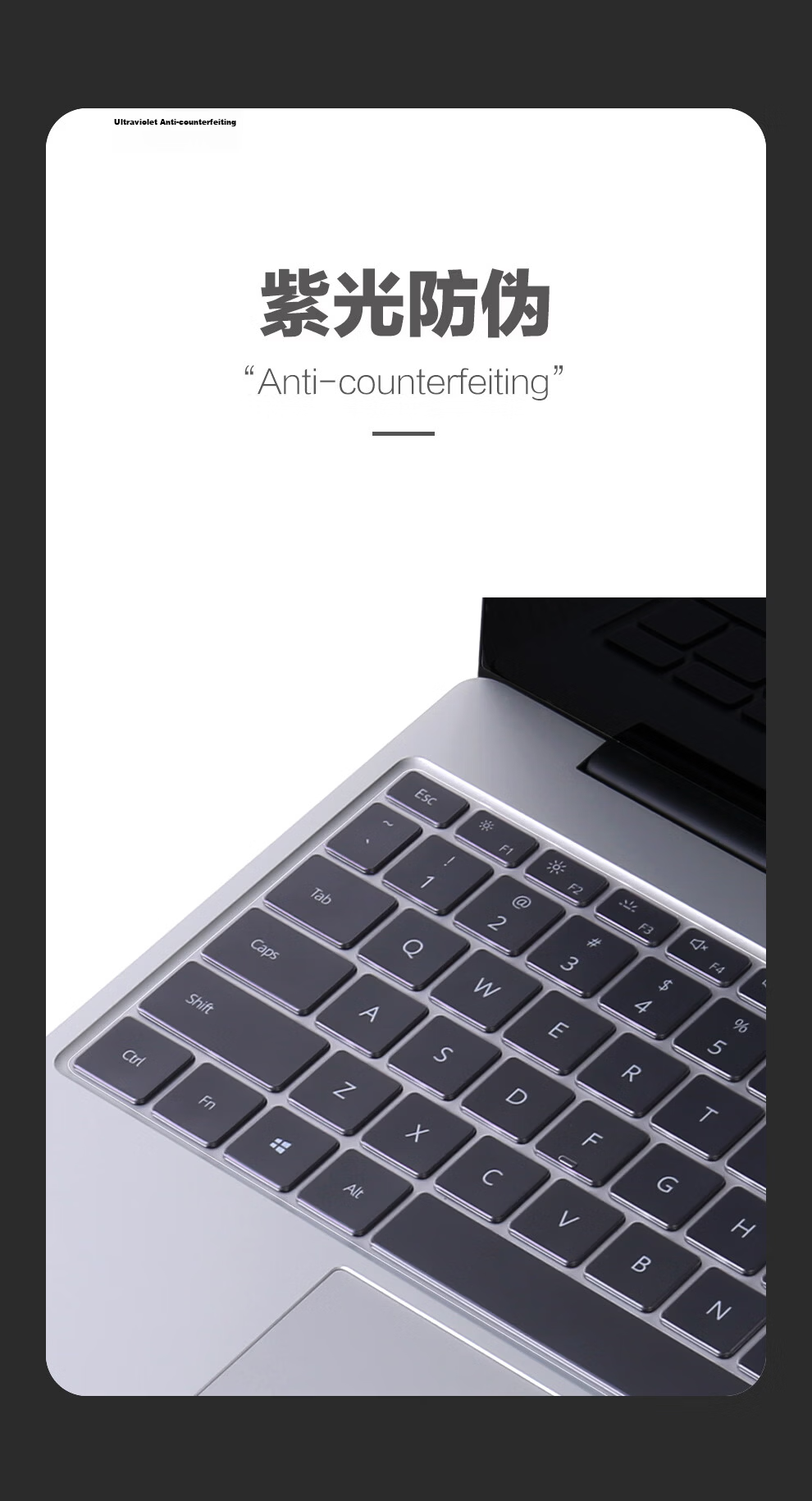 Jichuan Huawei MateBook X Pro Keyboard Cover 2021 Model, 13.9-Inch Laptop Keyboard Protector, TPU Ultra-Thin Transparent Invisible Dust-Proof Film, Waterproof Cover 9