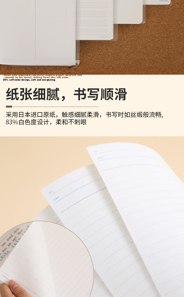 KOKUYO Campus Wirebound Notebook, PVC Cover, A5 Size, 80 Sheets Per Book, WCN-CNB38613 9