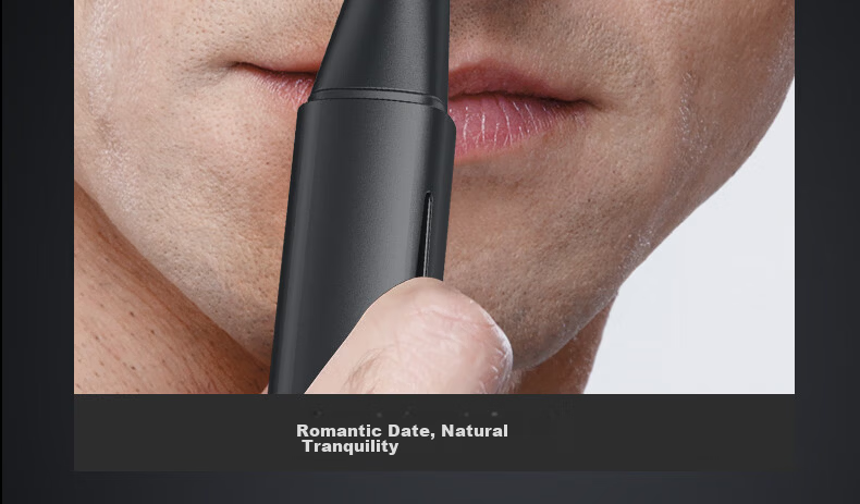 AUX Rechargeable Electric Nose Hair Trimmer for Men - Nasal Hair Removal Device, Nose Hair Cleaner, Nose Hair Clippers, Gift 18