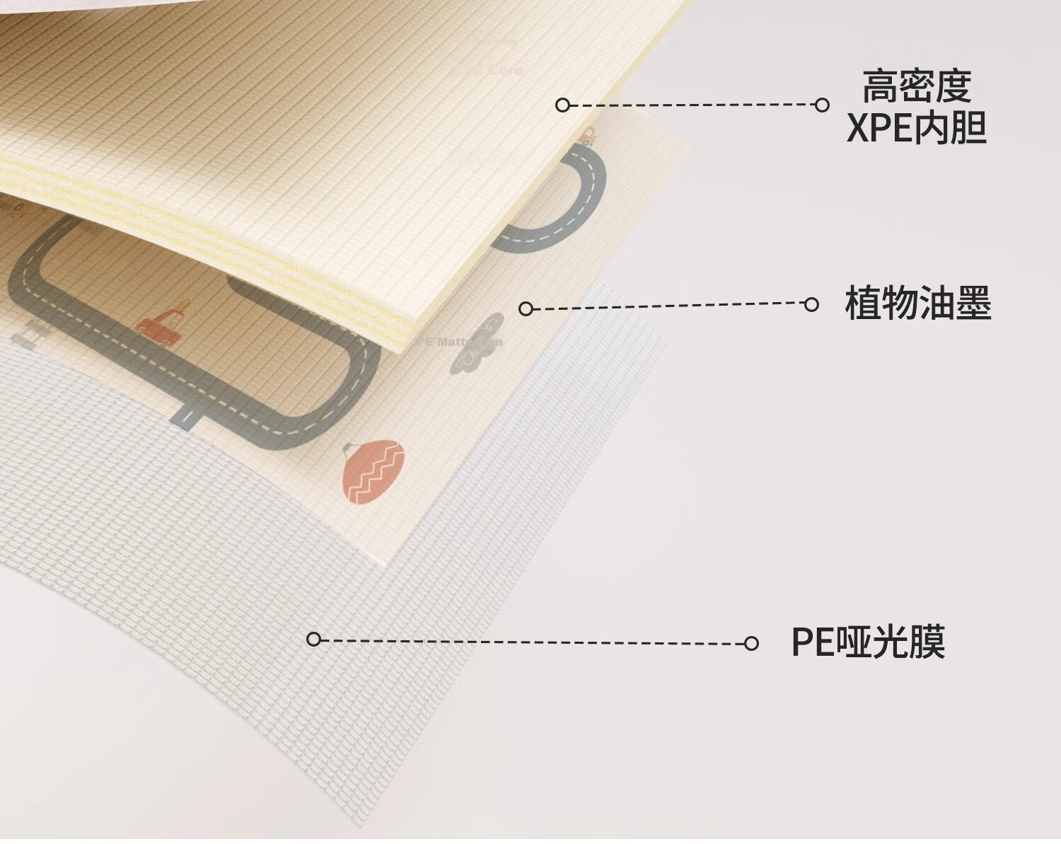 Letide XPE Crawling Mat Baby Double-Sided Home Floor Mat Thickened 180*150*2.5CM 19