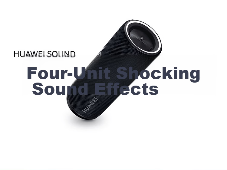 HUAWEI Sound Joy 2 Smart Edition, Watch Season, Outdoor Portable Speaker, High-Fidelity Computer Speakers, Two-Unit Stereo System, 26-Hour Long Battery Life, Island Blue 10
