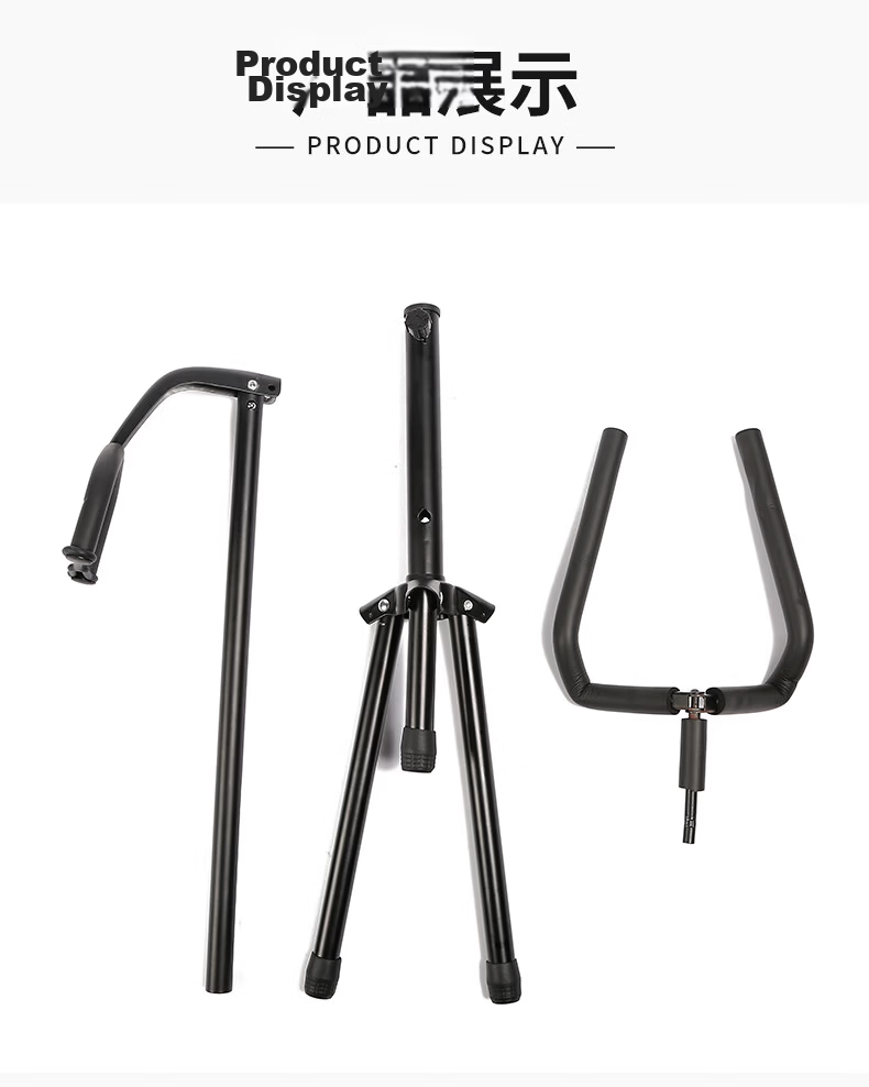 Acacia Bird Guitar Stand Foldable Vertical Electric Guitar Bass Universal Holder Black Guitar Accessories 10