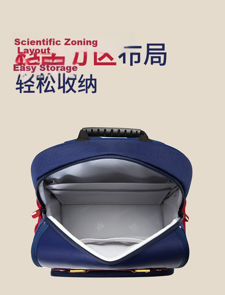 Dijiuchengbao Vnine City Schoolbag for Primary School Students Grades 1-4, Spine Protection And Load Reduction Children's Backpack, Anti-Drop Boys' Shoulder Bag 17