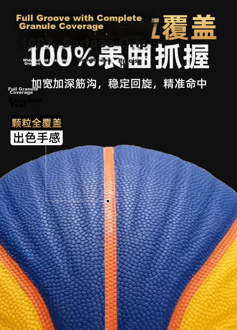 Wilson Basketball Size 7 Chen Yifan NBA Series PU Wear-Resistant Non-Slip Indoor Outdoor Universal Adult Youth Basketball 11