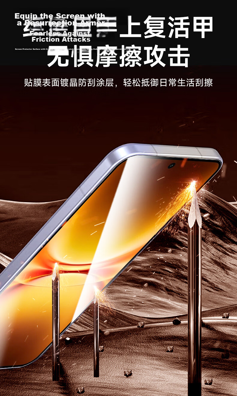 Kulefeng [Value Pack 2 Pieces] Tempered Glass Screen Protector for vivo iQOO 15/Ultra, Z11/Z11x Full Coverage Ultra-Thin HD Anti-Dust Drop and Fingerprint Resistant Film 7