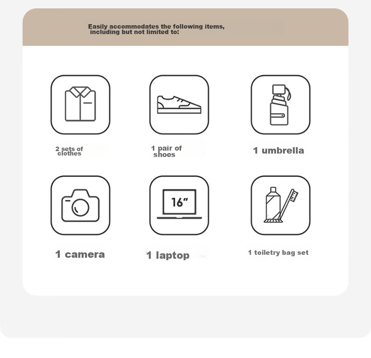 GOLF Women's Backpack 14/16 Inch Laptop Bag for Apple Huawei College Student Travel Business Backpack 11