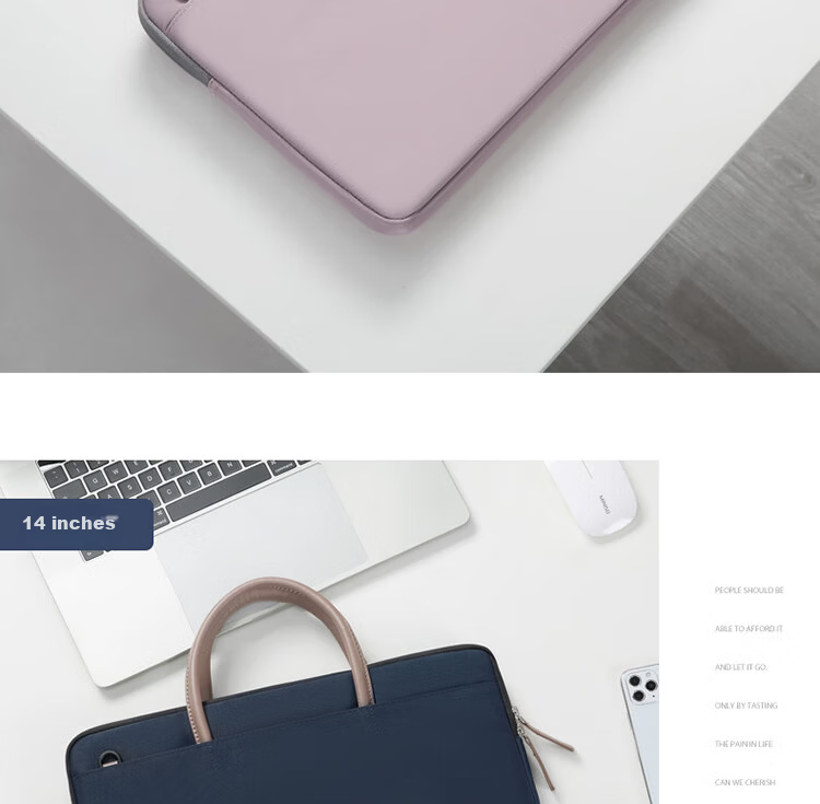 GOLF Laptop Bag for Women, 15.6-Inch Handheld Apple Notebook, Huawei Shoulder Crossbody Bag, Business Briefcase for Commuting 32