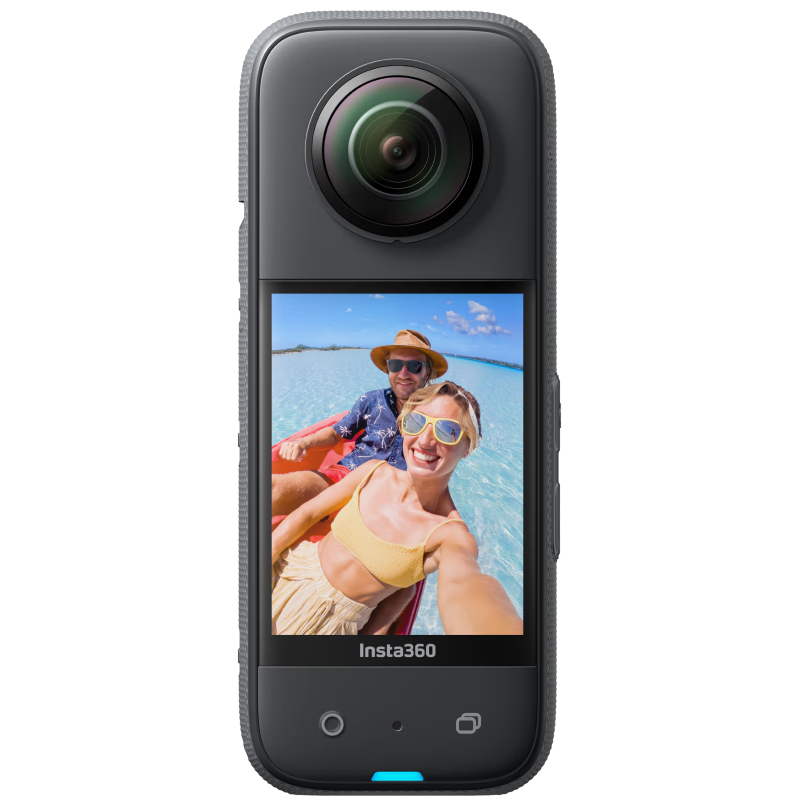 Insta360 X3 5.7K 360° Panoramic Action Camera with Image Stabilization for Motorcycle
