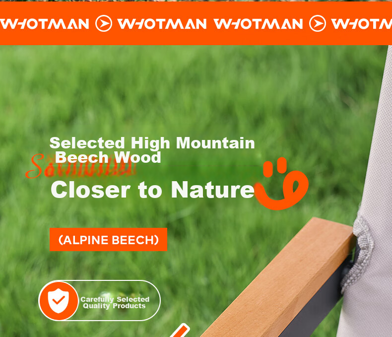 Whotman Outdoor Folding Chair Kemit Portable Camping Chair Table and Chair Equipment Balcony Leisure Stool 16