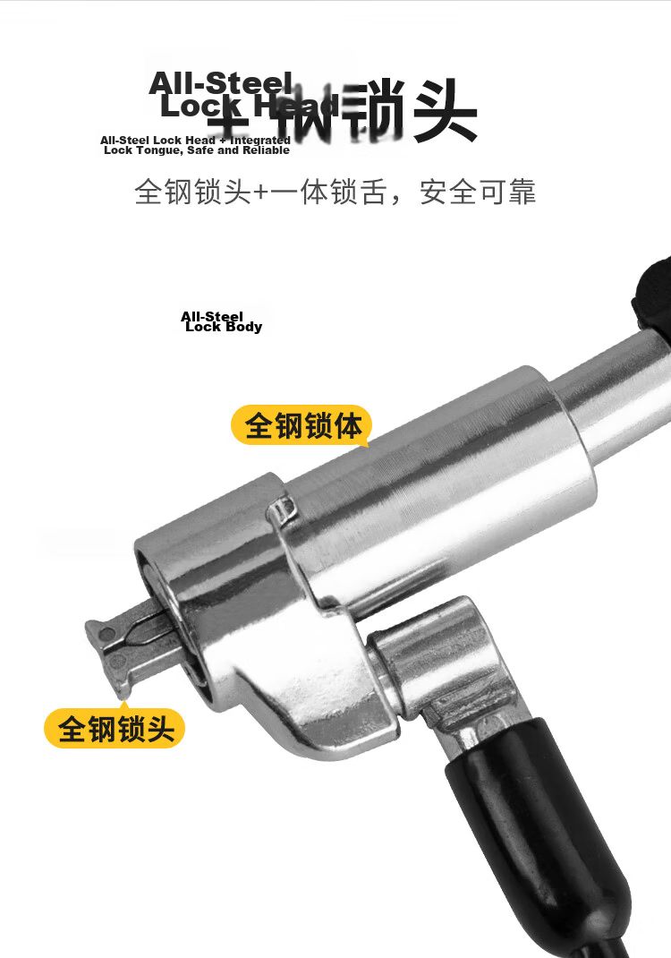 HAILE Laptop Lock Anti-Theft Lock, Dell Alienware Laptop Lock, Lingyue Chengji 5*4 Wedge Lock Hole AL-8 5