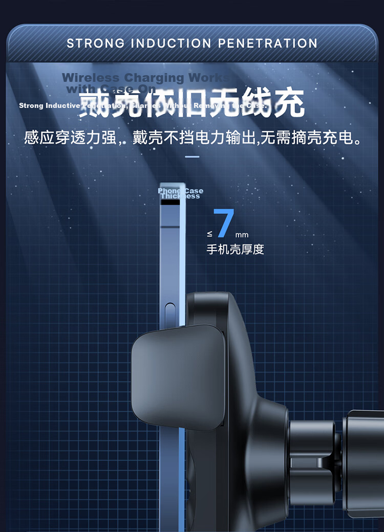 Baseus Travel Essential Car Air Vent Phone Holder Wireless Fast Charging for Apple and Android Navigation 22
