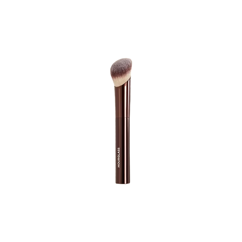 HOURGLASS Soft Light Illuminating Foundation Brush, 1 Piece Seamless Angled Makeup Brush, Non-Animal Hair, Mid-Autumn Festival Gift