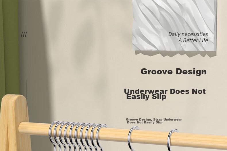 40,000 KM Household Non-Slip No-Trace Clothes Hangers, Dual-Use for Dry and Wet Clothes, 20 White Pieces 9