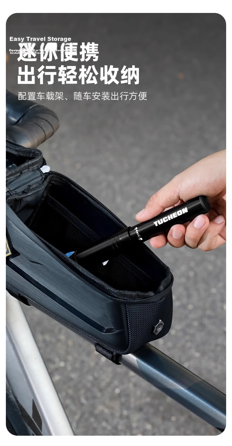 Ousen Portable Mini Bicycle Pump Road Mountain Bike Emergency Cycling Inflator Pump 28