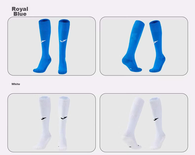 JOMA Kids Mid-Calf Breathable Non-Slip Thickened Soccer Socks Light Blue S 16