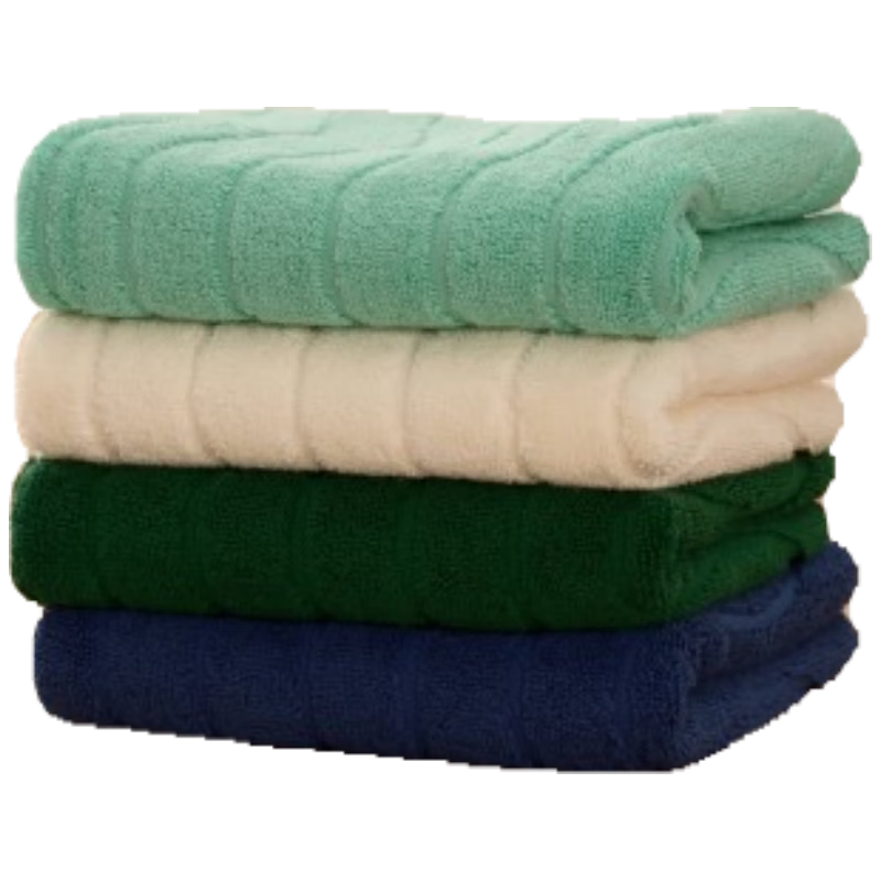 Grace Guose Series Thickened Pure Cotton Bath Towel 7A Antibacterial Absorbent Lint-Free Unisex Shower Towel Sports Bright Yellow