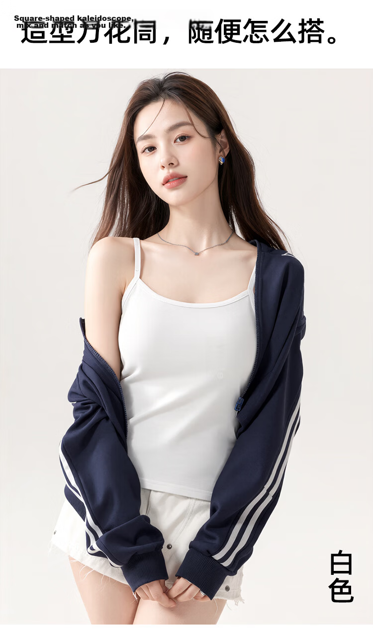 Audifine Women's Spring Summer Slimming Soft Cotton Modal Camisole Tank Top M 9