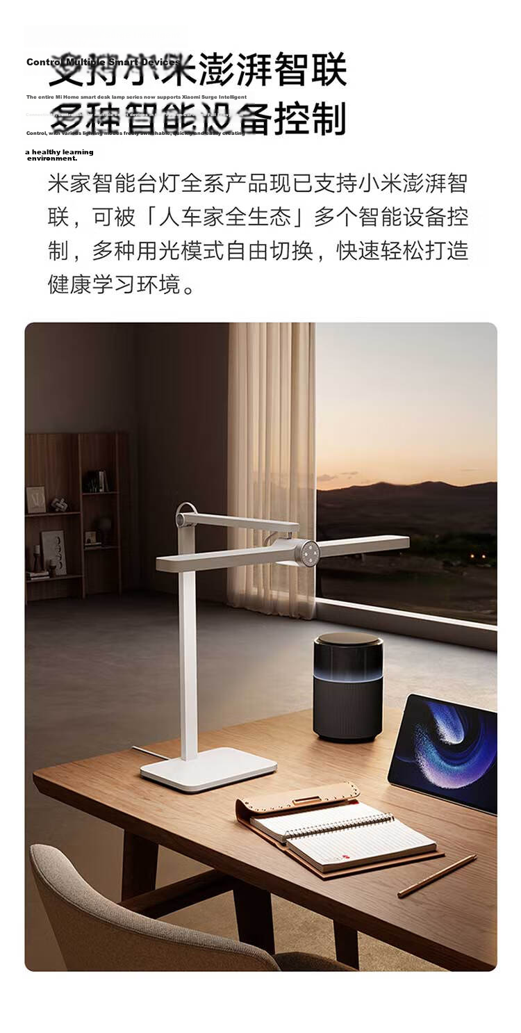 Mijia Desktop Study Lamp Pro Xiaomi 5A Grade Full-Spectrum Eye Protection Smart Human Sensor Children's Desk Lamp 8