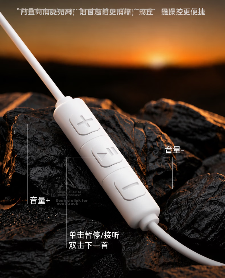 Zhiguozhe 2026 Latest Wired Clip-On Earphone with Computer Microphone 2-in-1 Non-Bone Conduction In-Ear Type-C Dual 3.5mm Round Port Desktop USB Laptop 36