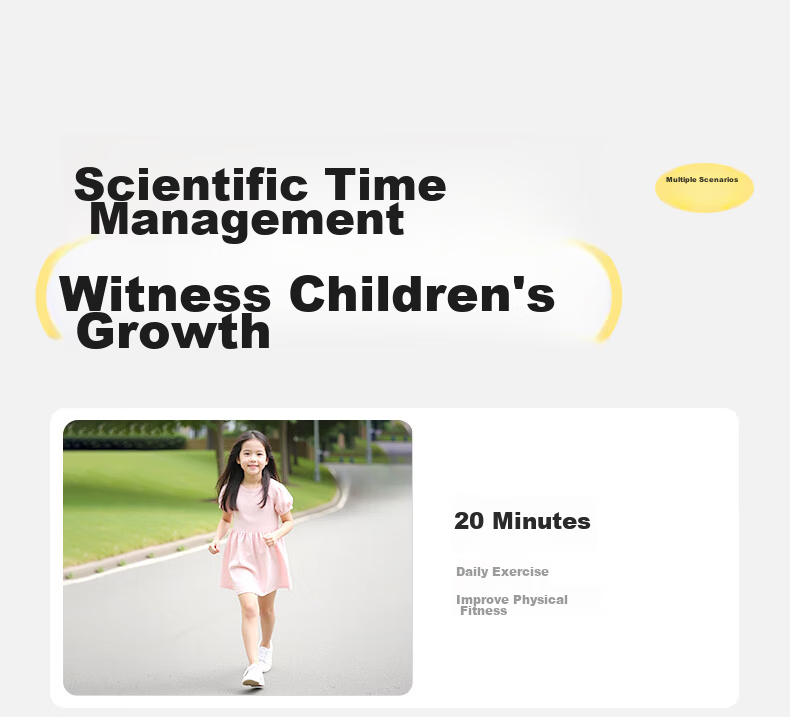 QITE Timer, Learn Self-Discipline, 2026 New Model for Primary School Students, Time Management Device, Electronic Alarm Clock, Countdown Reminder, Wake-Up Aid, Birthday Gift for Boys 15
