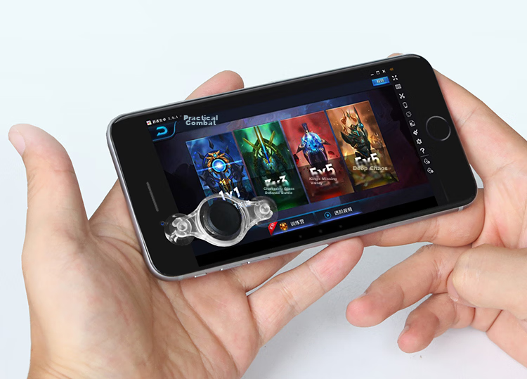 BIAZE Game Controller, Honor of Kings Positioning Tool, Mobile Game Joystick Auxiliary Button, PUBG Crosshair Assist, Suitable for Apple And Android Devices, YX30 13