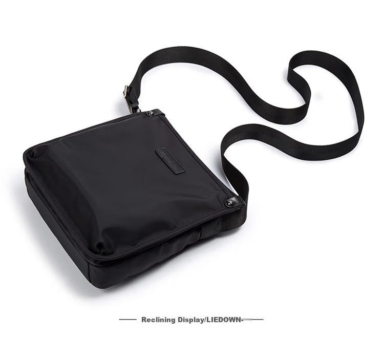 MONTAGUT Men's Crossbody Bag Shoulder Bag Portable Large Capacity Canvas Phone Bag Valentine's Day Gift for Boyfriend 12
