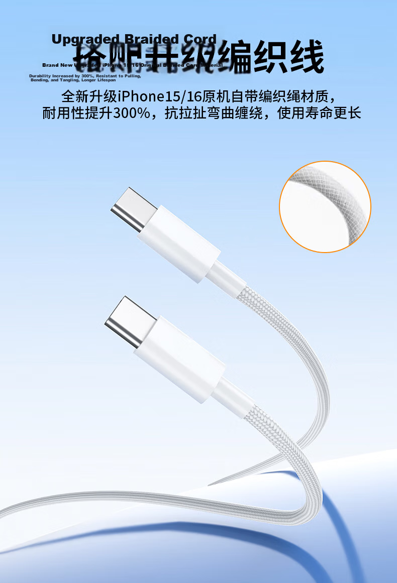 KY Kangyou PD 20W Fast Charging Dual Head Type-C Charger Set for iPhone 18/17/15/16 Pro/Pro Max/Plus/iPad Huawei Xiaomi 5