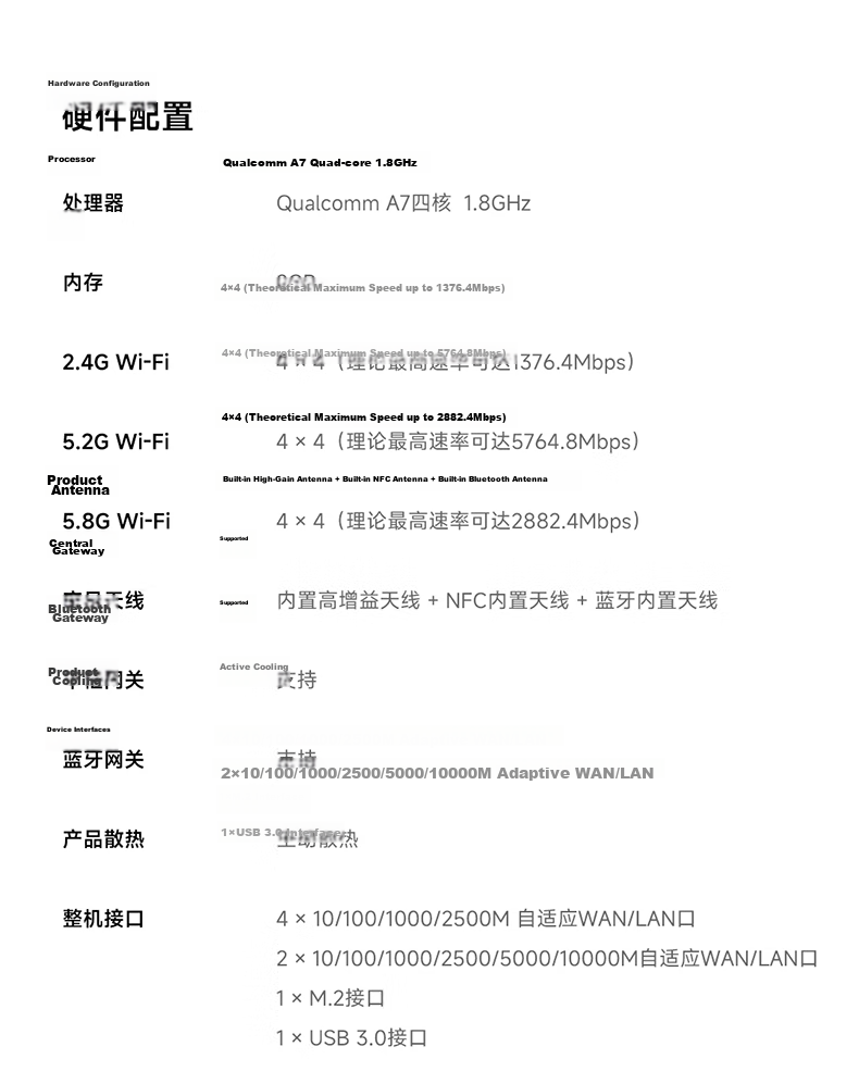 MI Router BE10000Pro WiFi7 AI Dual 10Gbps Whole-Home Smart Hub Personal Light Storage Xiaomi 17 Launch Event Home Router Tech-Style Body 20
