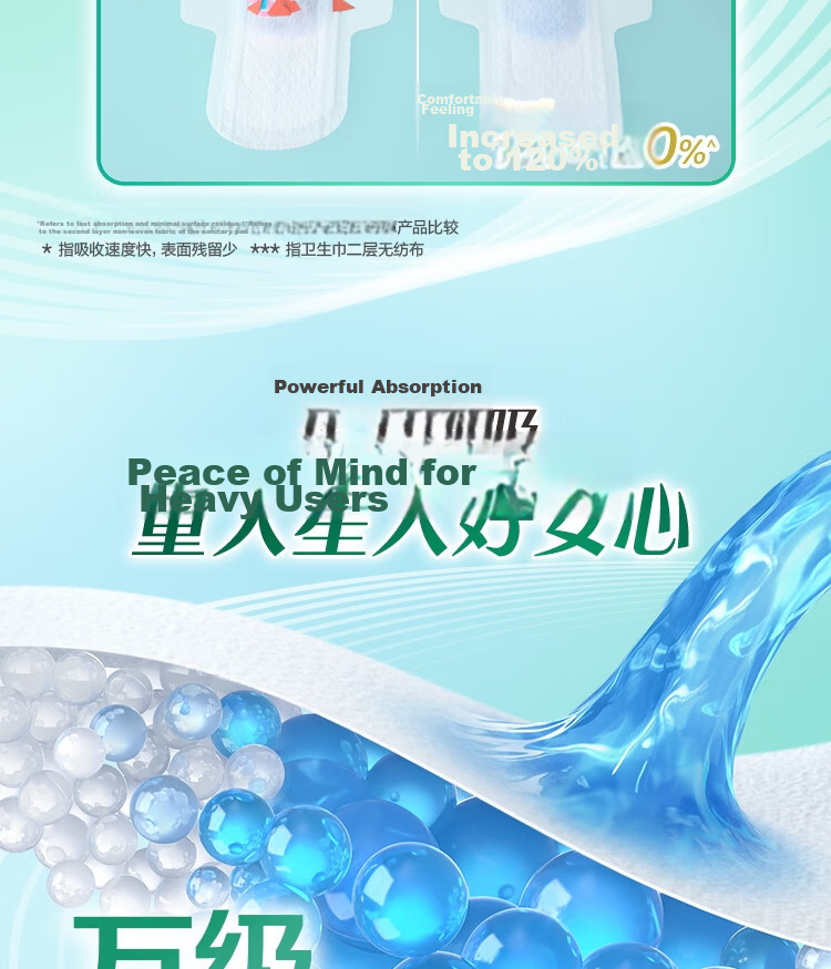 Laurier Zero-Touch Antibacterial Core, Ultra-Thin Breathable Daytime Sanitary Napkins, 25cm, 7 Pieces, Menstrual Pads, Sold by JD 6