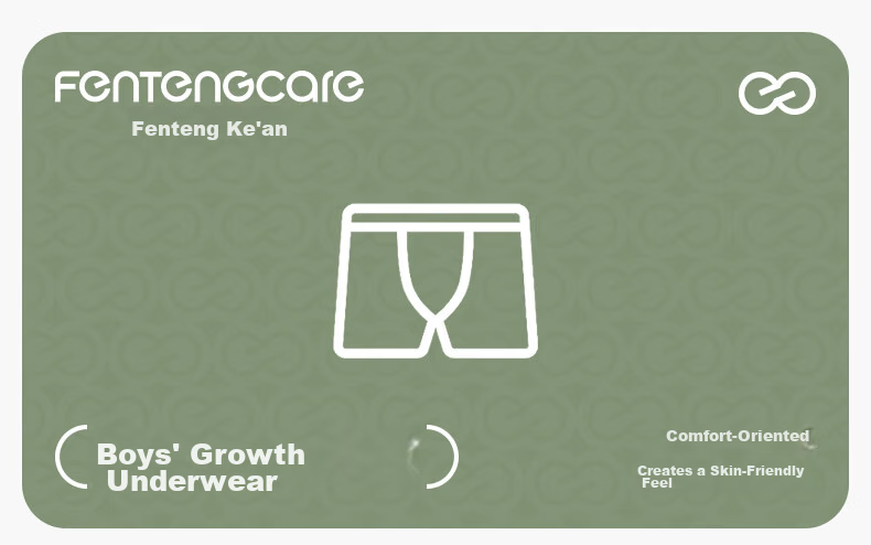 Fenteng Kean Girls' Underwear A-Class Cotton 10A Antibacterial 5-Pack 100% Cotton Crotch Cartoon Children's Boxer Briefs 1