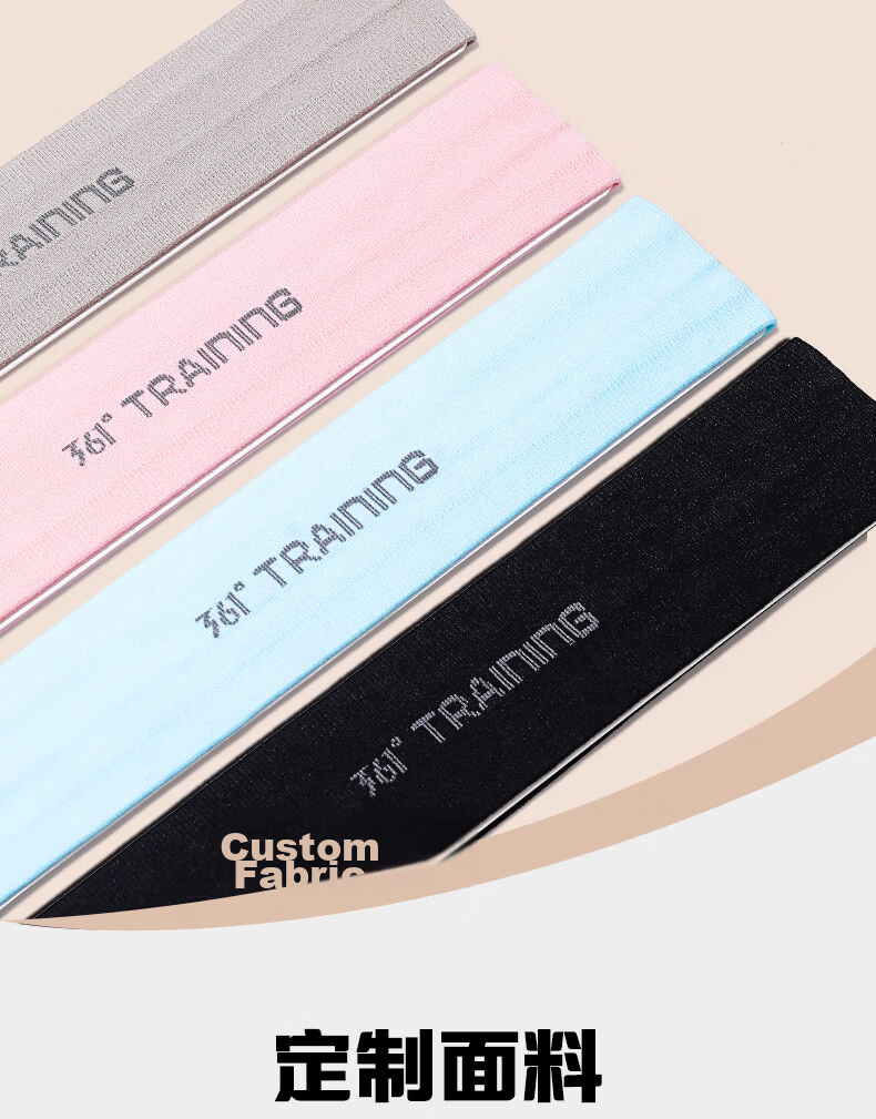 361° Sports Headband for Men And Women, Sweat-Absorbing Headband, Sweat-Stopping Band for Running, Sweat-Guiding Band for Fitness And Basketball, Sweat-Proof Headband, Black 4