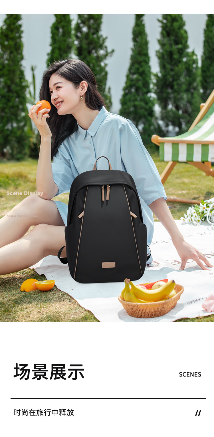 GOLF Women's Laptop Backpack, 14/15 Inch Notebook Business Backpack, Commuter Student Schoolbag, Travel Bag for Business Trips 26