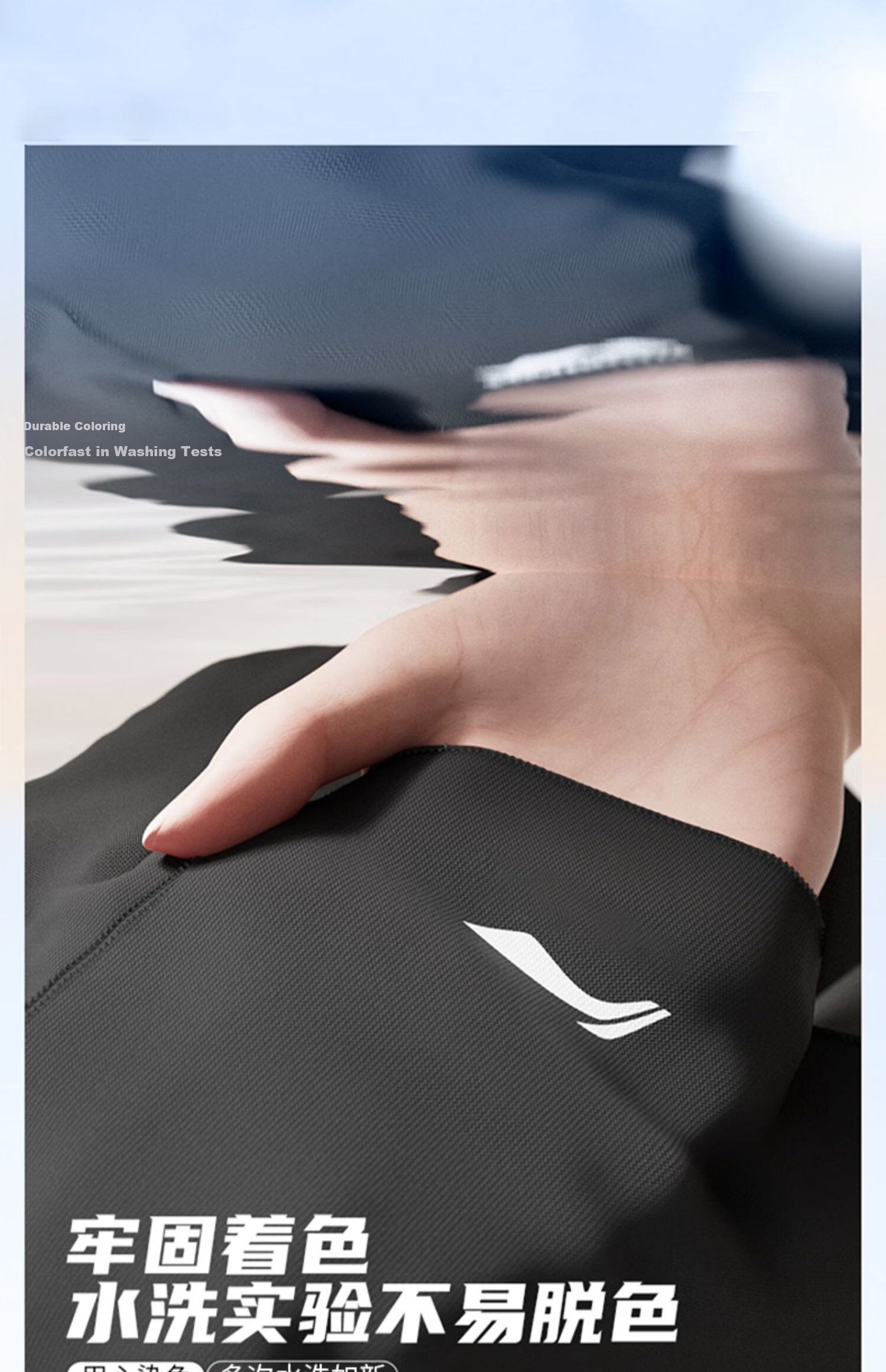 Li-Ning Men's Summer Sports Quick-Dry Running Marathon Compression Lined Shorts 2026 New Beachwear Five-Point Fake Two-Piece 13