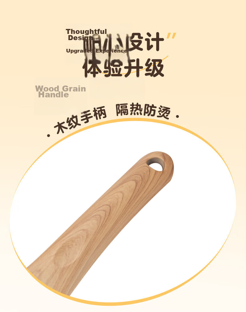 ASD Non-Stick Frying Pan Four-Hole Egg Pan Maifan Stone Color Breakfast Hamburger Pan 18CM Open Flame K6 22