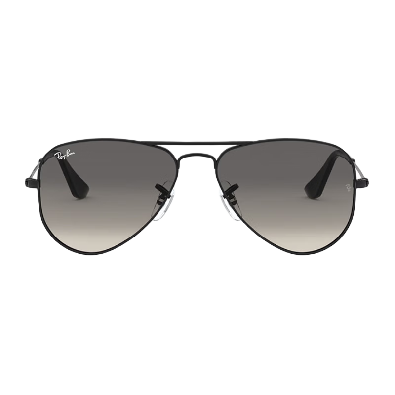 RayBan Kids Fashion Aviator Sunglasses Frog Mirror 0RJ9506S Size 52