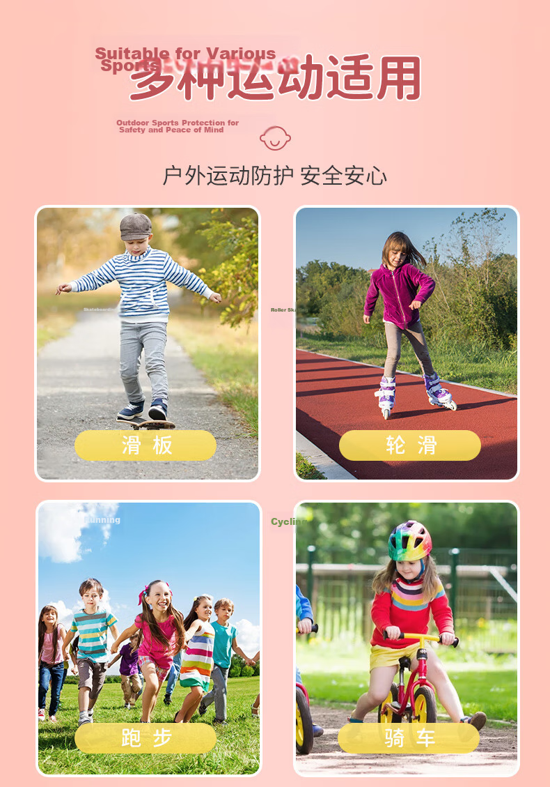 LI-NING Kids Dance Knee Pads Unisex Knee Protection for Ground Contact Sports Meniscus Support Women's Running Knee Guards 11
