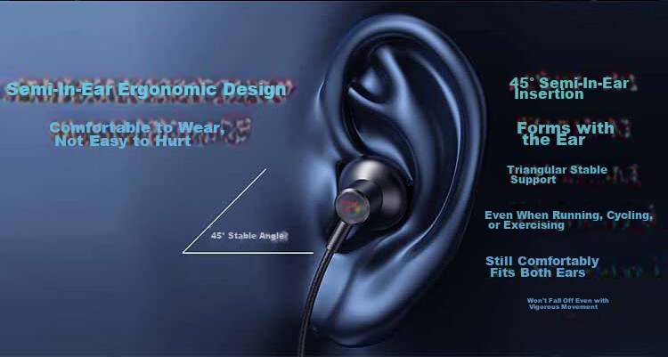 BASEUS P1 Neckband Bluetooth Earphones, Long Battery Life, Gaming And Music Headphones for Running, Wireless Noise-Cancelling Earphones Compatible with Apple, Huawei, Vivo Phones, Gift Idea 8