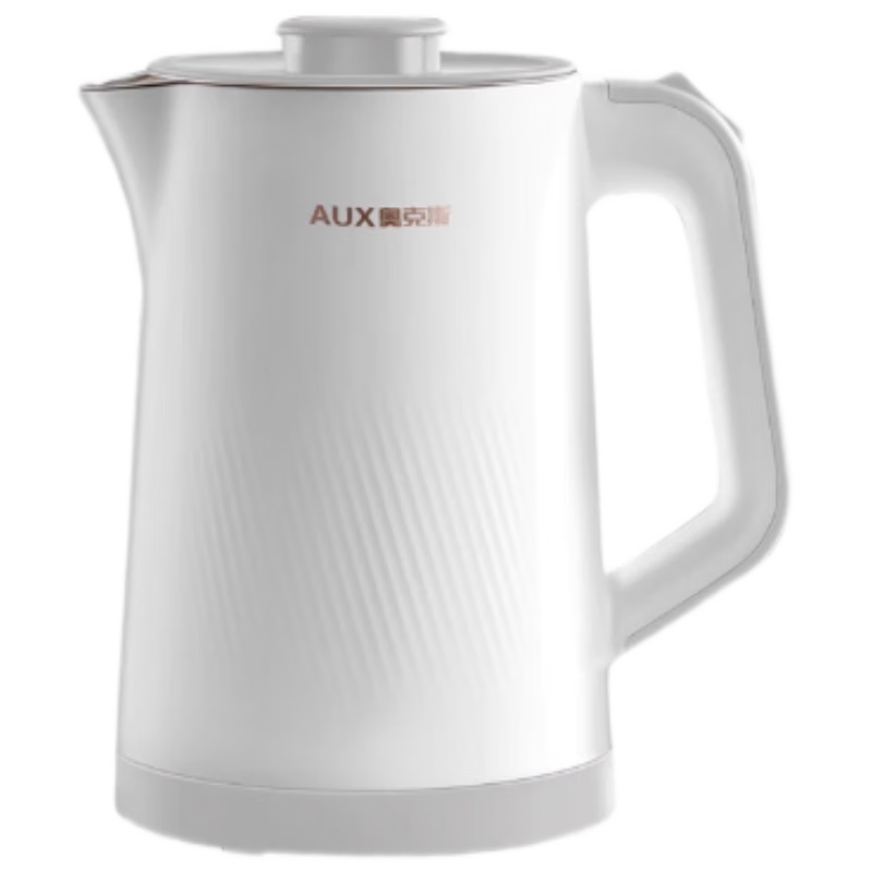 AUX Electric Kettle 1.85L Seamless Inner Liner Double-Layer Anti-Scald Baby Temperature Control Home Use 304 Stainless Steel Kettle SH102