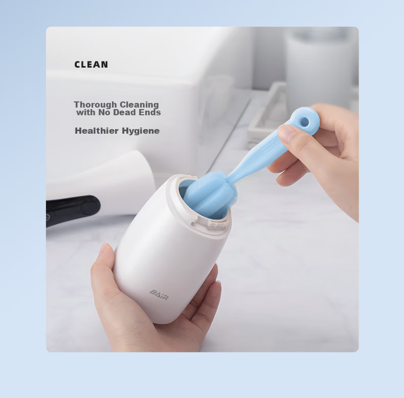 BAIR Xiaomi Bao Portable Water Flosser, Retractable Pull-Type Large Water Tank, for Home Use And Orthodontic Treatment, Oral Irrigation Device, M9 Bujiao Gree 5