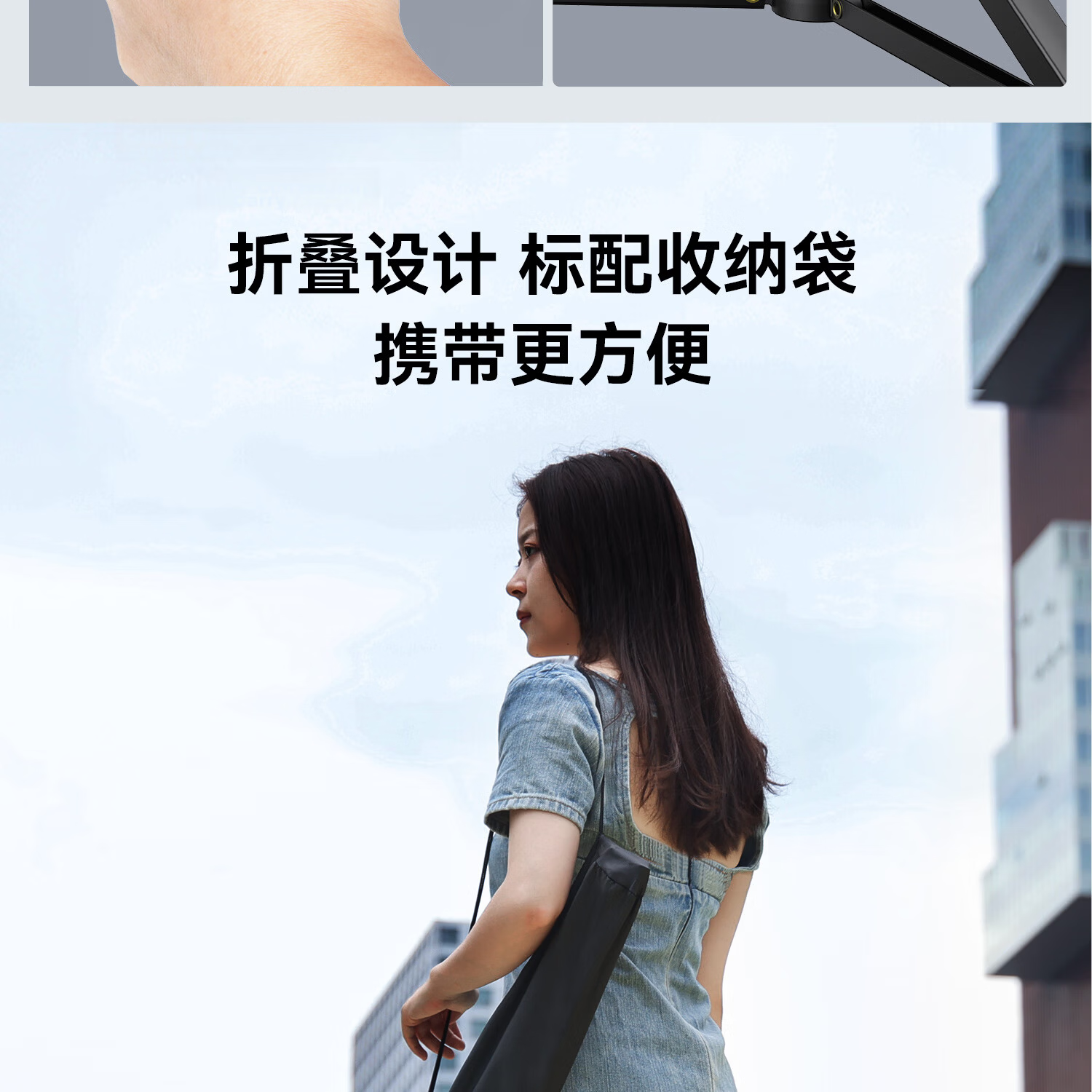 SmallRig 4309 Portable Selfie Stick Tripod Bluetooth Remote Control Desktop Live Streaming Vlog Extendable Stand Fill Light Phone Holder 12