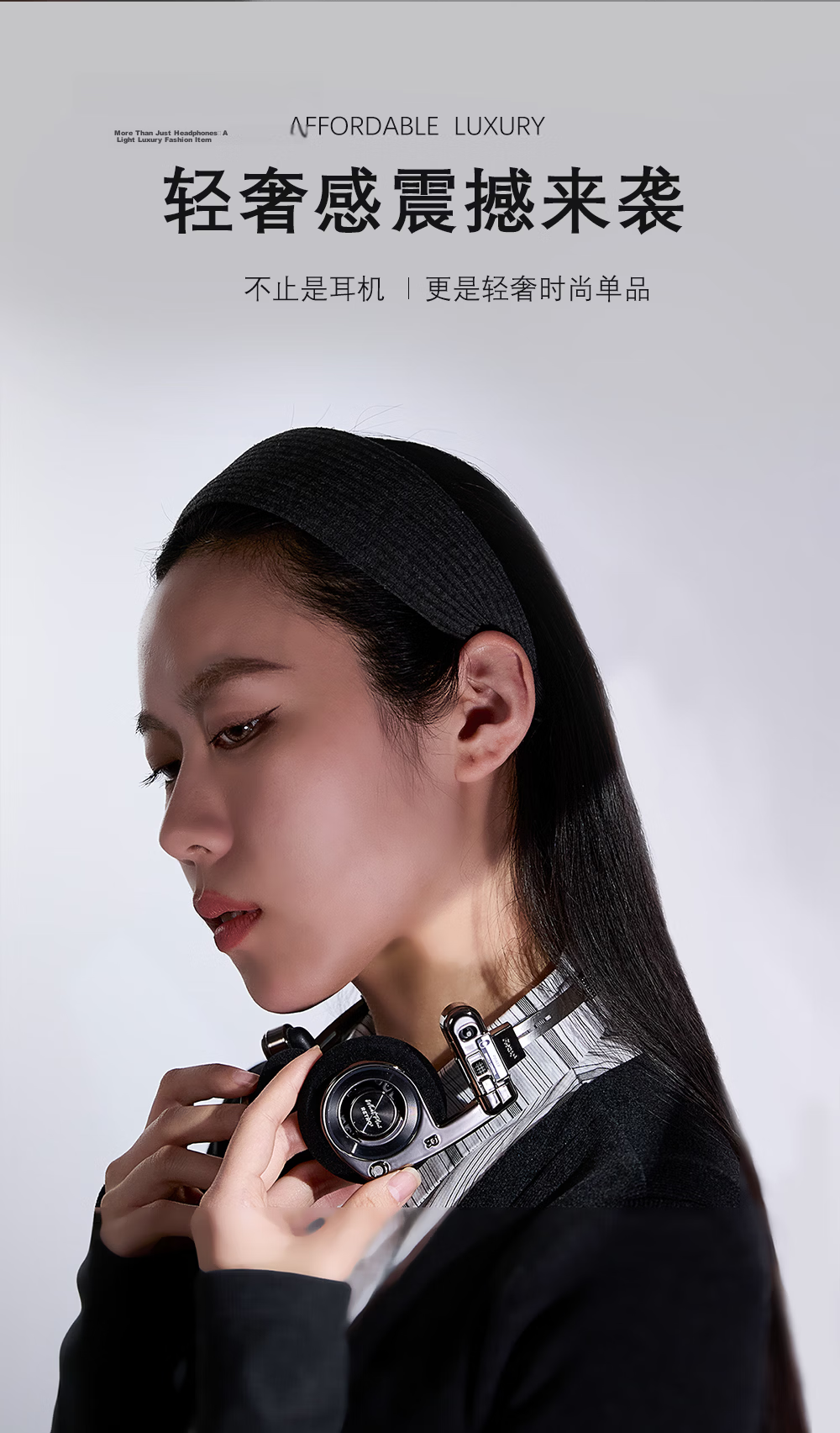 WHATPLUS RETRO3 Wireless Bluetooth Headphones Portable Lightweight Over-Ear Sports Earphones 3rd Gen R3 Cloud Mist Color 3