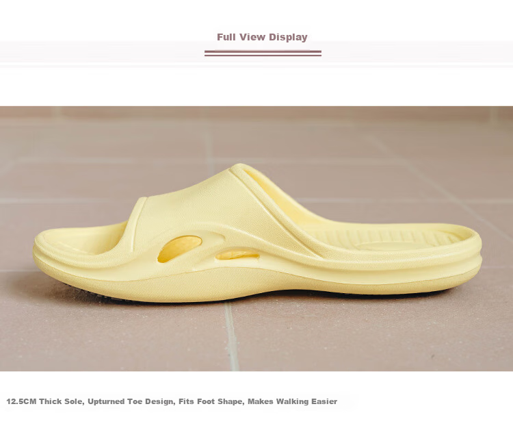 GUOLUOFEI Non-Slip Maternity Slippers Bathroom Shower Indoor Summer Home Cool Slippers for Men, Women, and Elderly 16