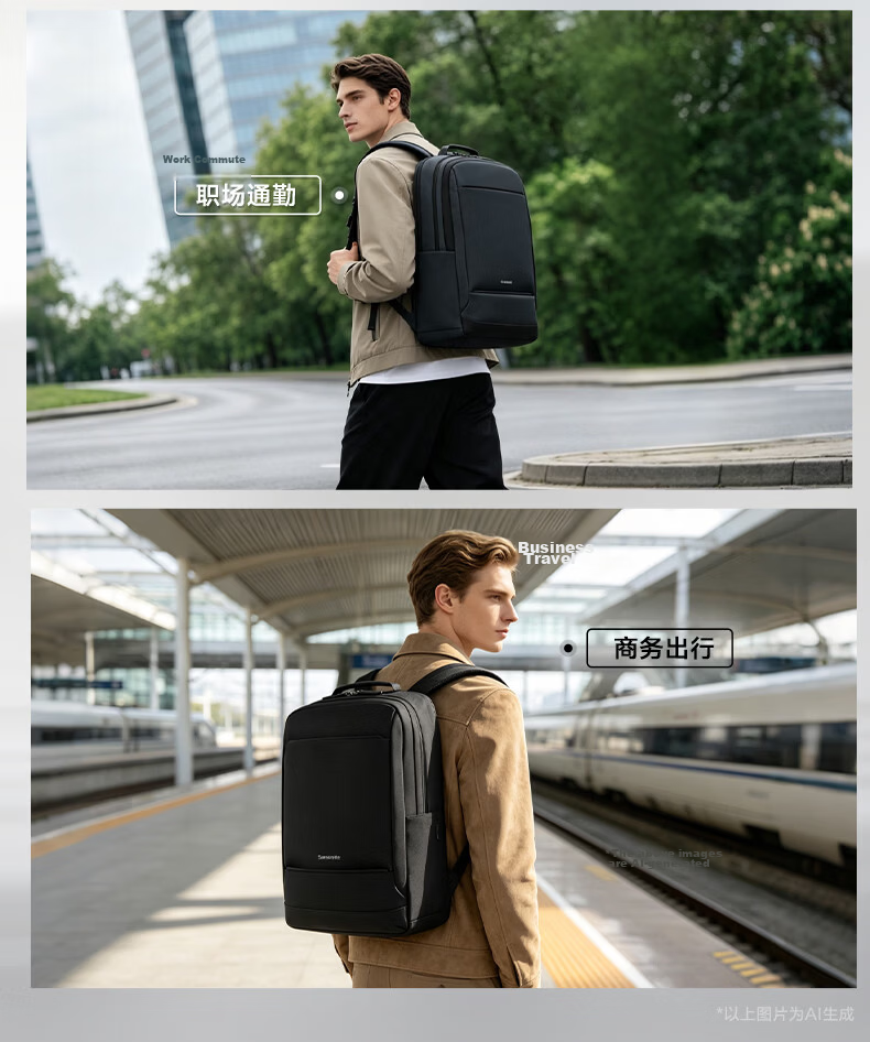 Xinxiuli Backpack, 17-Inch Laptop Bag, Unisex Backpack, Business Travel Large Capacity Upgraded Version TX6 Gift 4