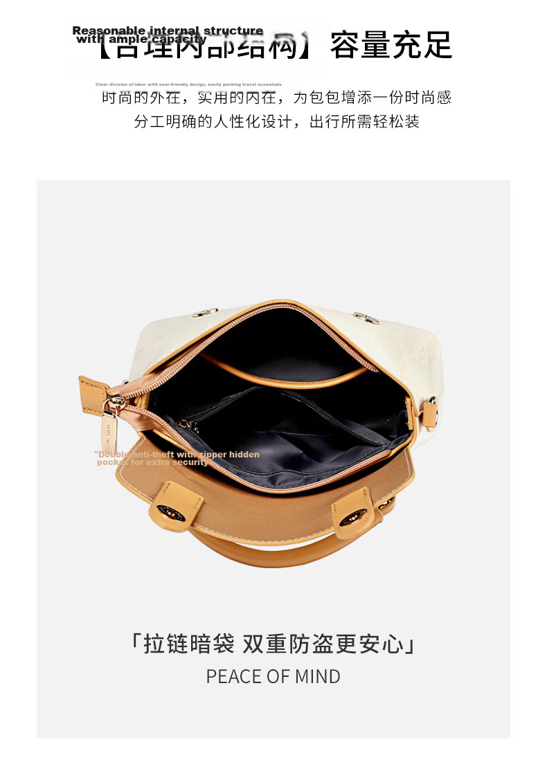 TUCANO Women's Bag 2026 New Shoulder Bag Luxury Cambridge Handbag Ladies Tote Crossbody Birthday Gift for Girls 8