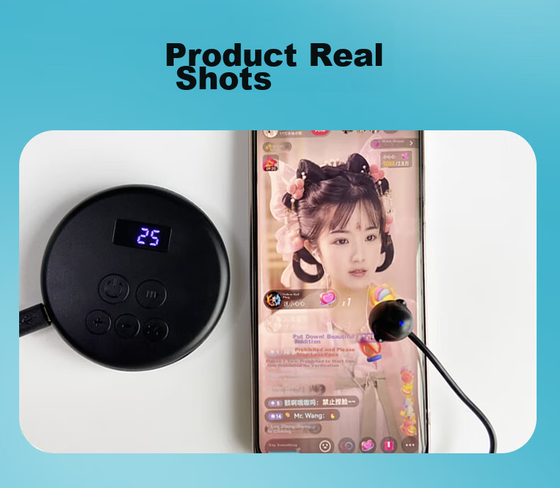 Masentek B02 Thumbs-Up Clicker, Automatic Mobile Screen Clicker, Single-Ticket Purchase, Red Packet, Heart Touch Screen Popular Douyin Live Streaming Hack, Physical Version Tablet PUBG 15